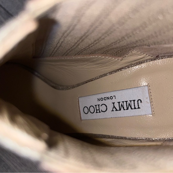 Jimmy Choo Brenna Metallic Heel - Picture 9 of 10